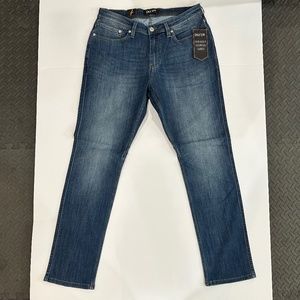 NWT DUER Mens Performance Denim Relaxed Fit Galactic Wash